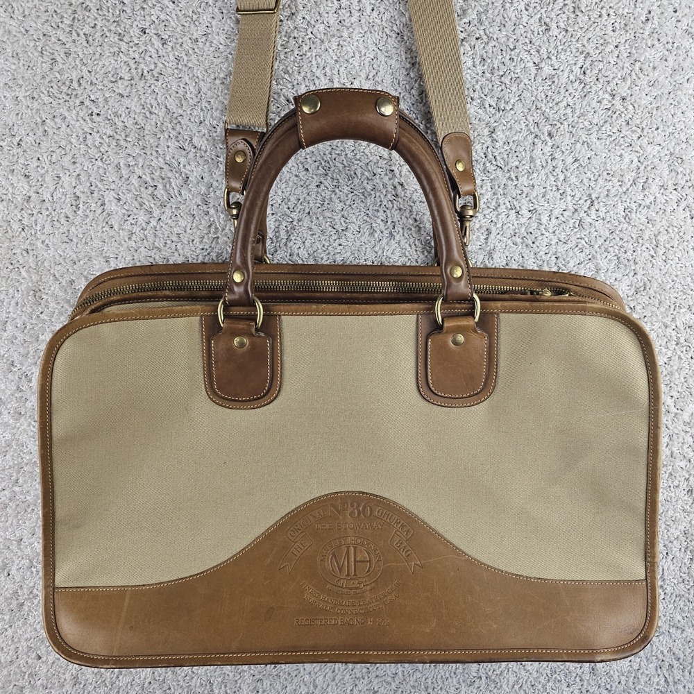 Ghurka The Stowaway Canvas Carry-on Suitcase Bag Safari Marley Hodgson No 36